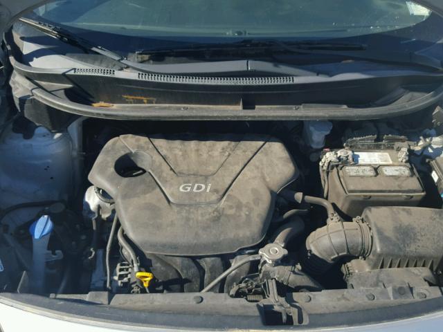 KNADM5A32C6068410 - 2012 KIA RIO LX Արծաթագույն լուսանկար 7