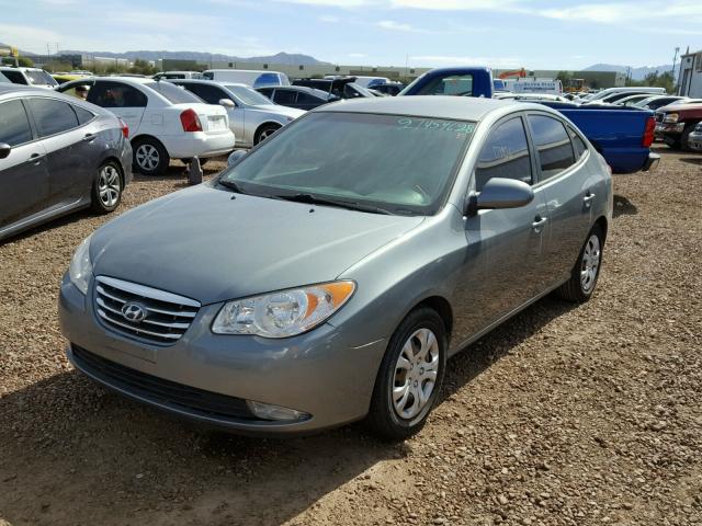 KMHDU4AD1AU004305 - 2010 HYUNDAI ELANTRA BL GRAY photo 2