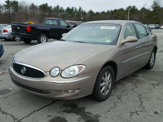 2G4WD582571171399 - 2007 BUICK LACROSSE C BROWN photo 2