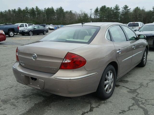 2G4WD582571171399 - 2007 BUICK LACROSSE C BROWN photo 4