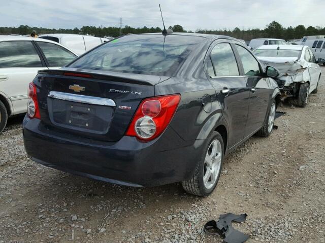 1G1JE5SB8G4161189 - 2016 CHEVROLET SONIC LTZ CHARCOAL photo 4