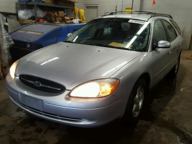 1FAFP58U41A159471 - 2001 FORD TAURUS SE SILVER photo 2