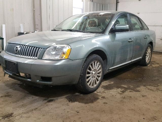 1MEHM43127G610002 - 2007 MERCURY MONTEGO PR GREEN photo 2