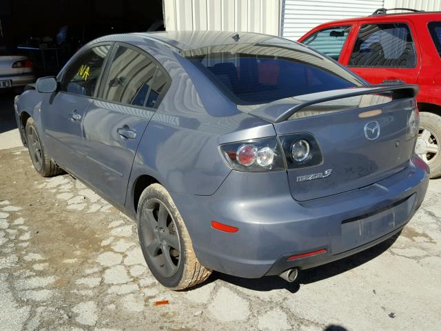 JM1BK12F281779191 - 2008 MAZDA 3 I BLACK photo 3