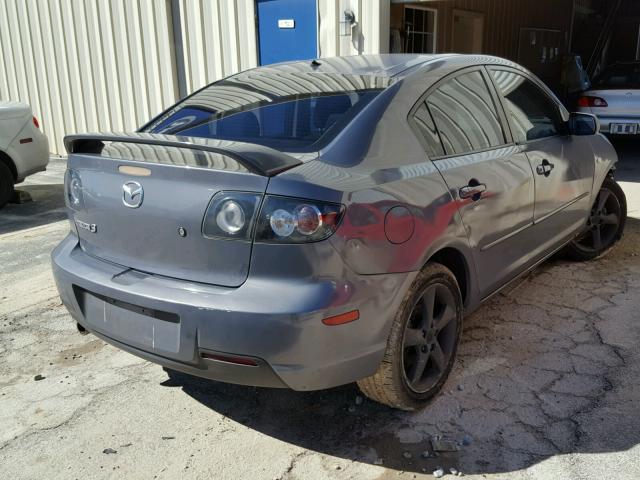 JM1BK12F281779191 - 2008 MAZDA 3 I BLACK photo 4