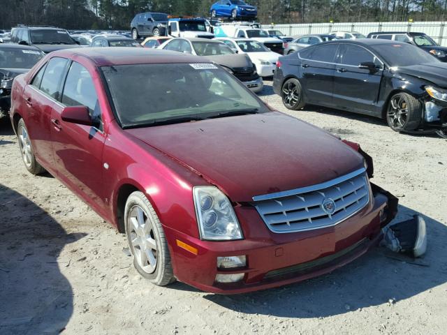 1G6DW677060214603 - 2006 CADILLAC STS BURGUNDY photo 1