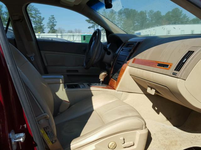 1G6DW677060214603 - 2006 CADILLAC STS BURGUNDY photo 6