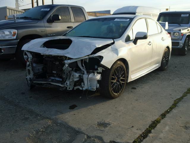 JF1VA2M69H9815288 - 2017 SUBARU WRX STI WHITE photo 2