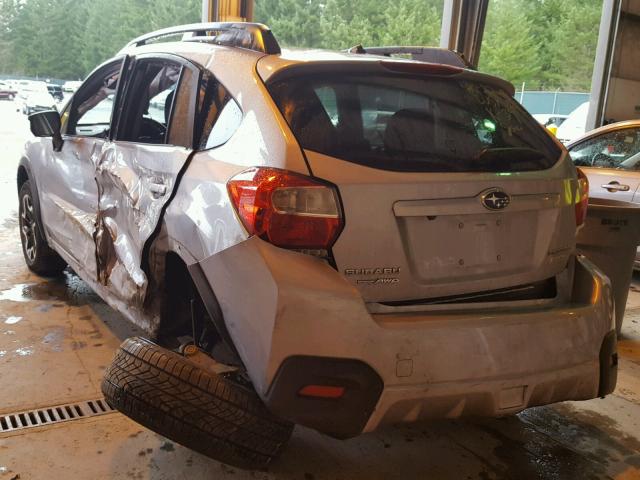 JF2GPABC2H9228274 - 2017 SUBARU CROSSTREK SILVER photo 3