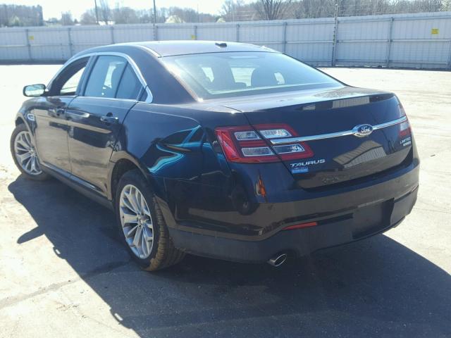 1FAHP2F8XDG217999 - 2013 FORD TAURUS LIM BLACK photo 3