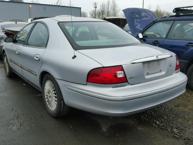 1MEFM50U31A637604 - 2001 MERCURY SABLE GS SILVER photo 3