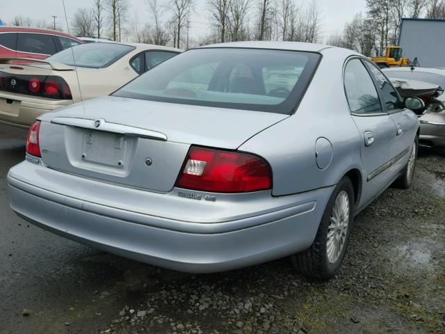 1MEFM50U31A637604 - 2001 MERCURY SABLE GS SILVER photo 4