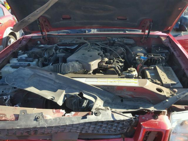 1FMZU67E72UB56768 - 2002 FORD EXPLORER S RED photo 7