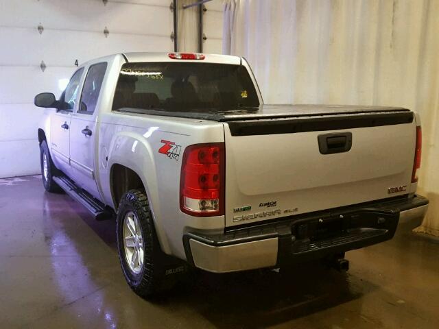 3GTP2VE30BG214672 - 2011 GMC SIERRA K15 SILVER photo 3