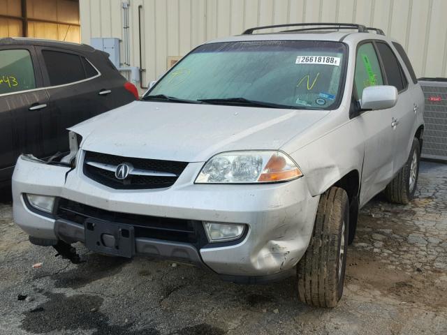 2HNYD18863H517594 - 2003 ACURA MDX TOURIN GRAY photo 2