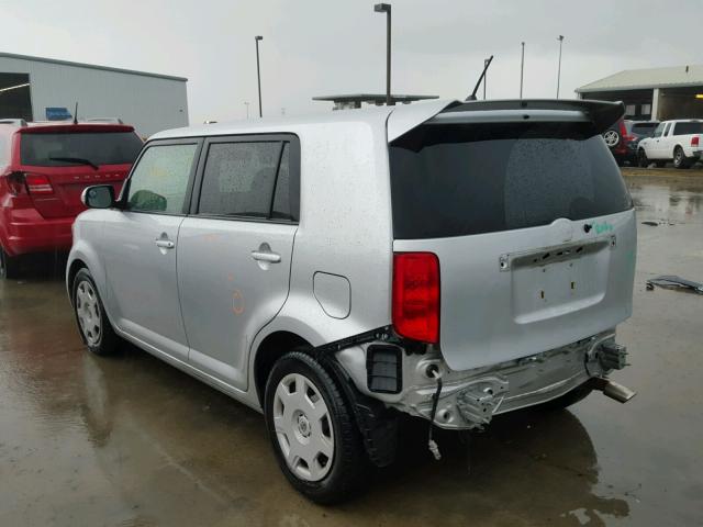 JTLZE4FE1A1110087 - 2010 TOYOTA SCION XB SILVER photo 3