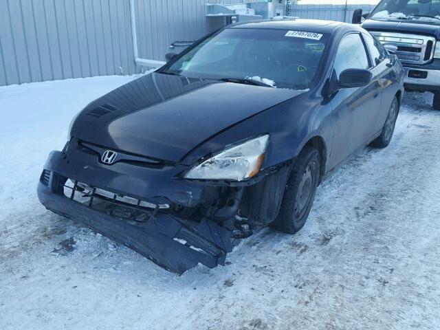 1HGCM825X3A801379 - 2003 HONDA ACCORD EX BLACK photo 2