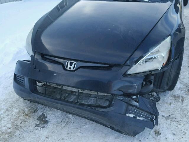 1HGCM825X3A801379 - 2003 HONDA ACCORD EX BLACK photo 9