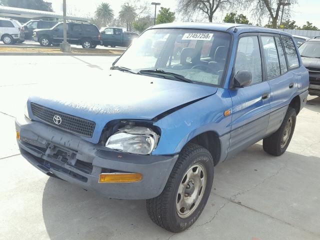 JT3HP10V3V7034338 - 1997 TOYOTA RAV4 BLUE photo 2