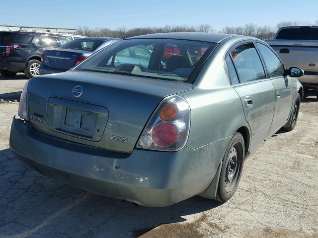 1N4AL11D62C166033 - 2002 NISSAN ALTIMA BAS GREEN photo 4