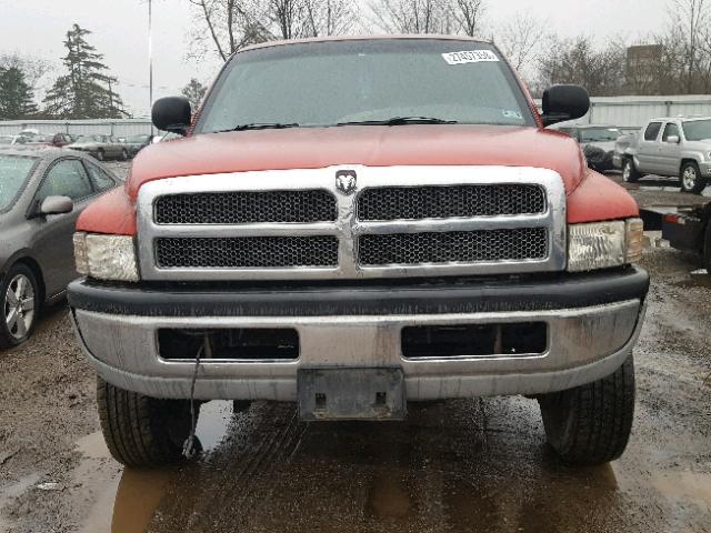 3B7KF26751M278575 - 2001 DODGE RAM 2500 RED photo 9