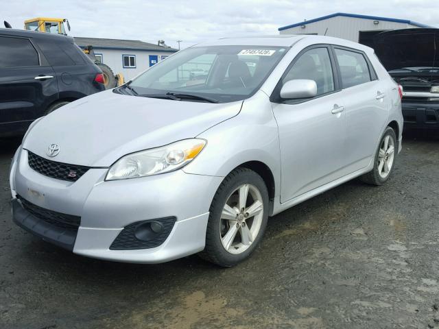 2T1LE40E19C008029 - 2009 TOYOTA COROLLA MA SILVER photo 2