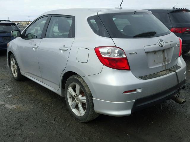 2T1LE40E19C008029 - 2009 TOYOTA COROLLA MA SILVER photo 3