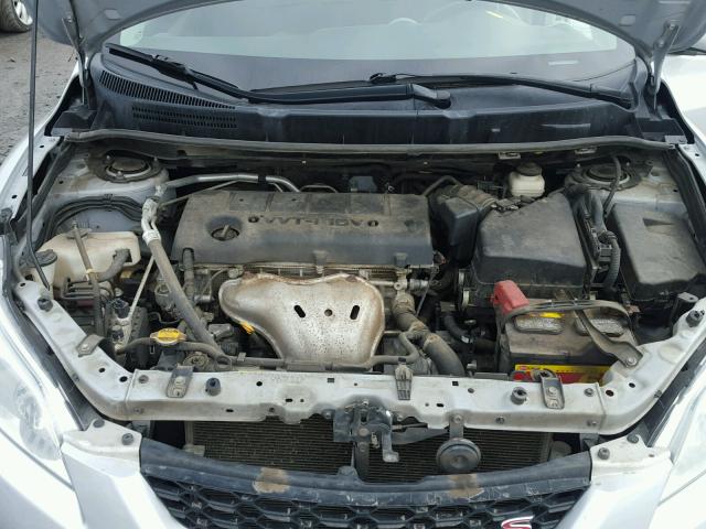 2T1LE40E19C008029 - 2009 TOYOTA COROLLA MA SILVER photo 7