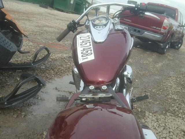 JKAVN2C15BA045322 - 2011 KAWASAKI VN900 C BURGUNDY photo 9