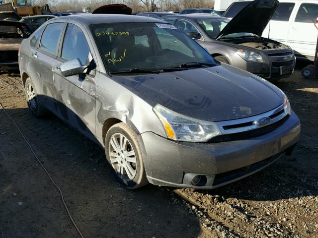 1FAHP3HNXAW163713 - 2010 FORD FOCUS SEL GRAY photo 1