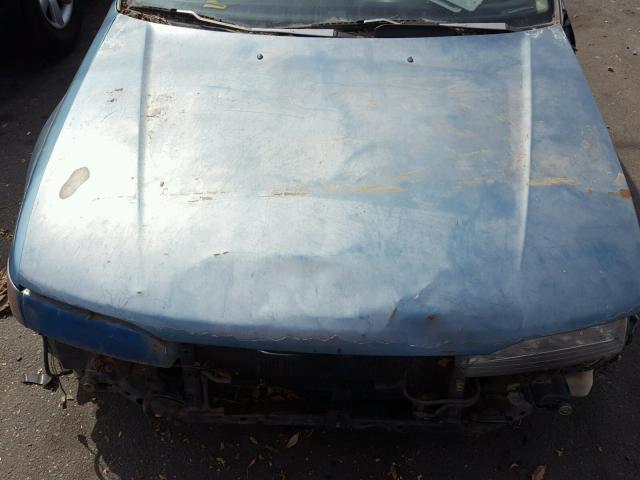 1HGCB7269MA037843 - 1991 HONDA ACCORD EX GREEN photo 7