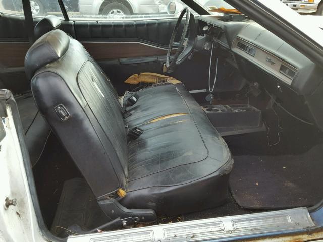 WH23G3A104226 - 1973 DODGE CHARGER WHITE photo 5