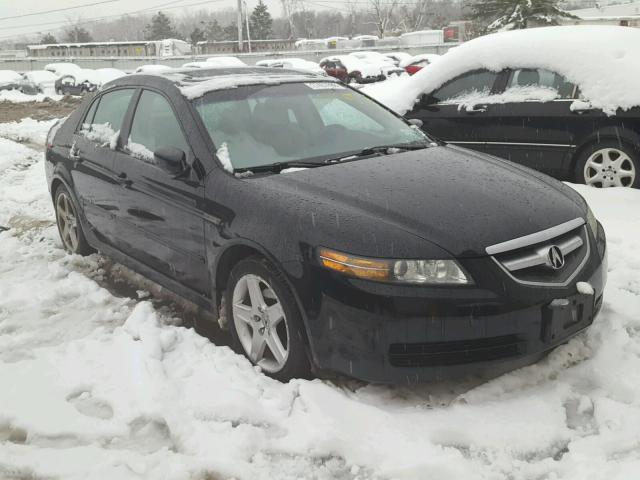 19UUA66224A059529 - 2004 ACURA TL BLACK photo 1