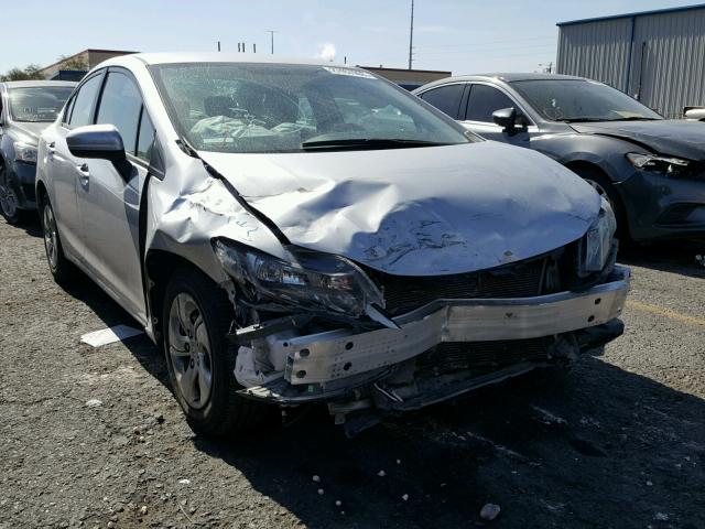 2HGFB2F50FH526301 - 2015 HONDA CIVIC LX SILVER photo 1