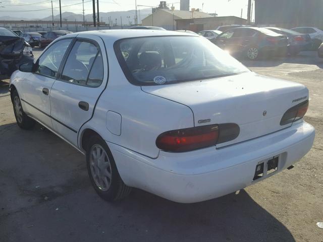 1Y1SK5367PZ056986 - 1993 GEO PRIZM BASE თეთრი ფოტო 3