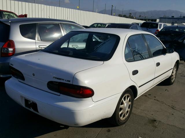 1Y1SK5367PZ056986 - 1993 GEO PRIZM BASE თეთრი ფოტო 4