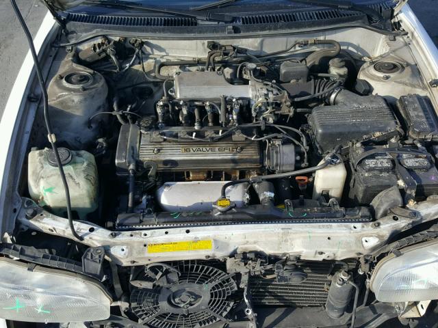 1Y1SK5367PZ056986 - 1993 GEO PRIZM BASE თეთრი ფოტო 7