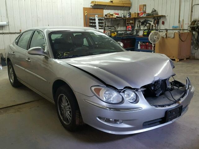 2G4WD582X81146791 - 2008 BUICK LACROSSE C SILVER photo 1