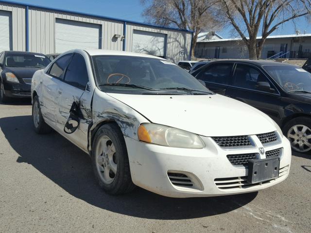 1B3EL46X06N278418 - 2006 DODGE STRATUS SX WHITE photo 1