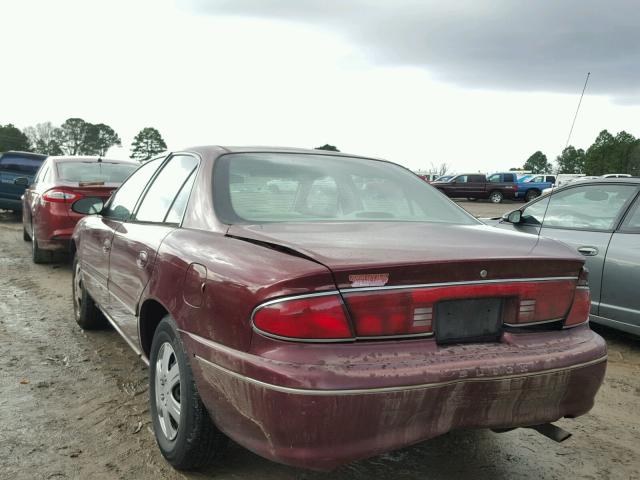 2G4WS52JXY1255015 - 2000 BUICK CENTURY CU MAROON photo 3