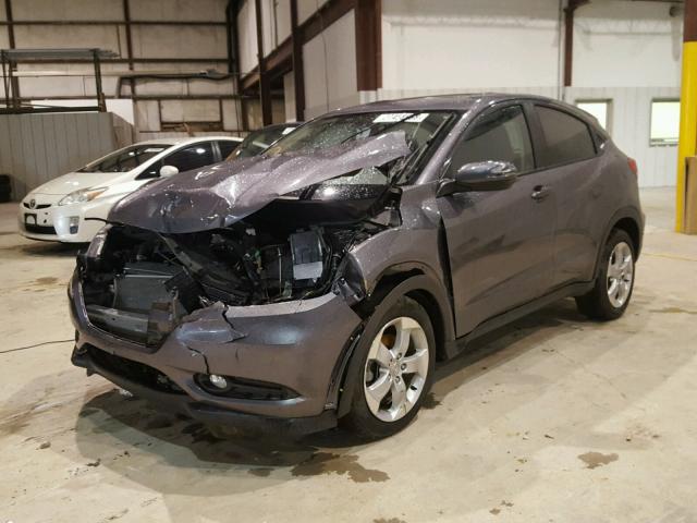 3CZRU6H57GM725367 - 2016 HONDA HR-V EX GRAY photo 2