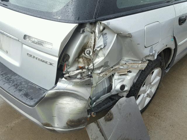 4S4BP61C567317820 - 2006 SUBARU LEGACY OUT SILVER photo 9