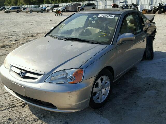 1HGEM21913L020913 - 2003 HONDA CIVIC EX Qızıl foto 2