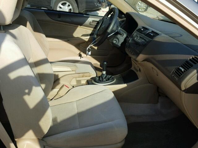 1HGEM21913L020913 - 2003 HONDA CIVIC EX Qızıl foto 5