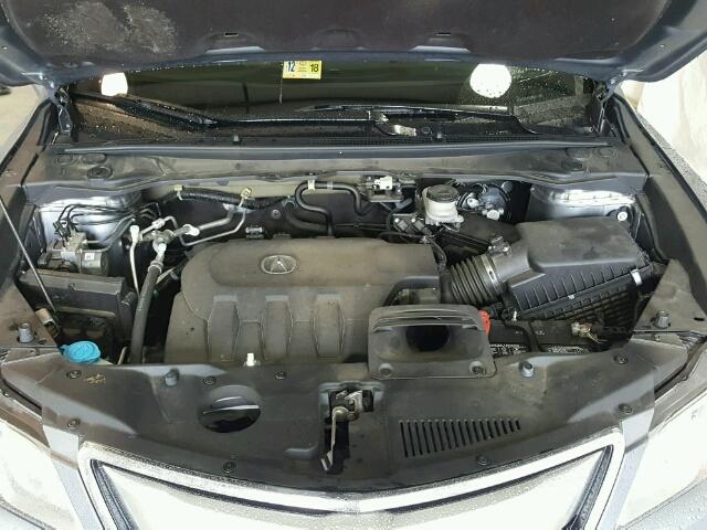 5J8TB4H36EL013906 - 2014 ACURA RDX BASE BLUE photo 7