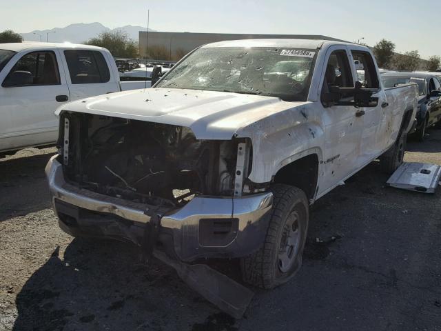 1GT11XEG1FF159437 - 2015 GMC SIERRA C25 WHITE photo 2