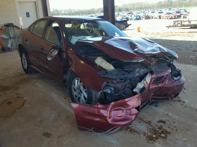 1G2NF52F43C159047 - 2003 PONTIAC GRAND AM S 栗色 照片 1