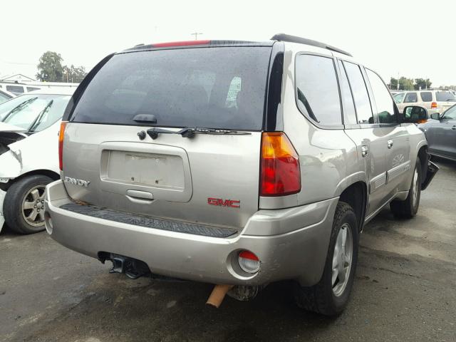 1GKDT13S122283645 - 2002 GMC ENVOY TAN photo 4