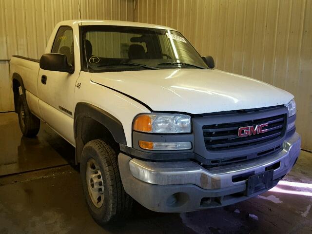 1GTHC24UX6E168114 - 2006 GMC SIERRA C25 WHITE photo 1