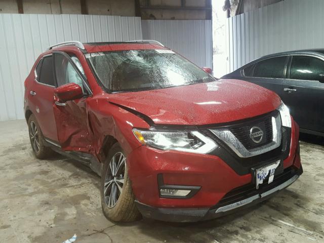 JN8AT2MVXHW257256 - 2017 NISSAN ROGUE S RED photo 1